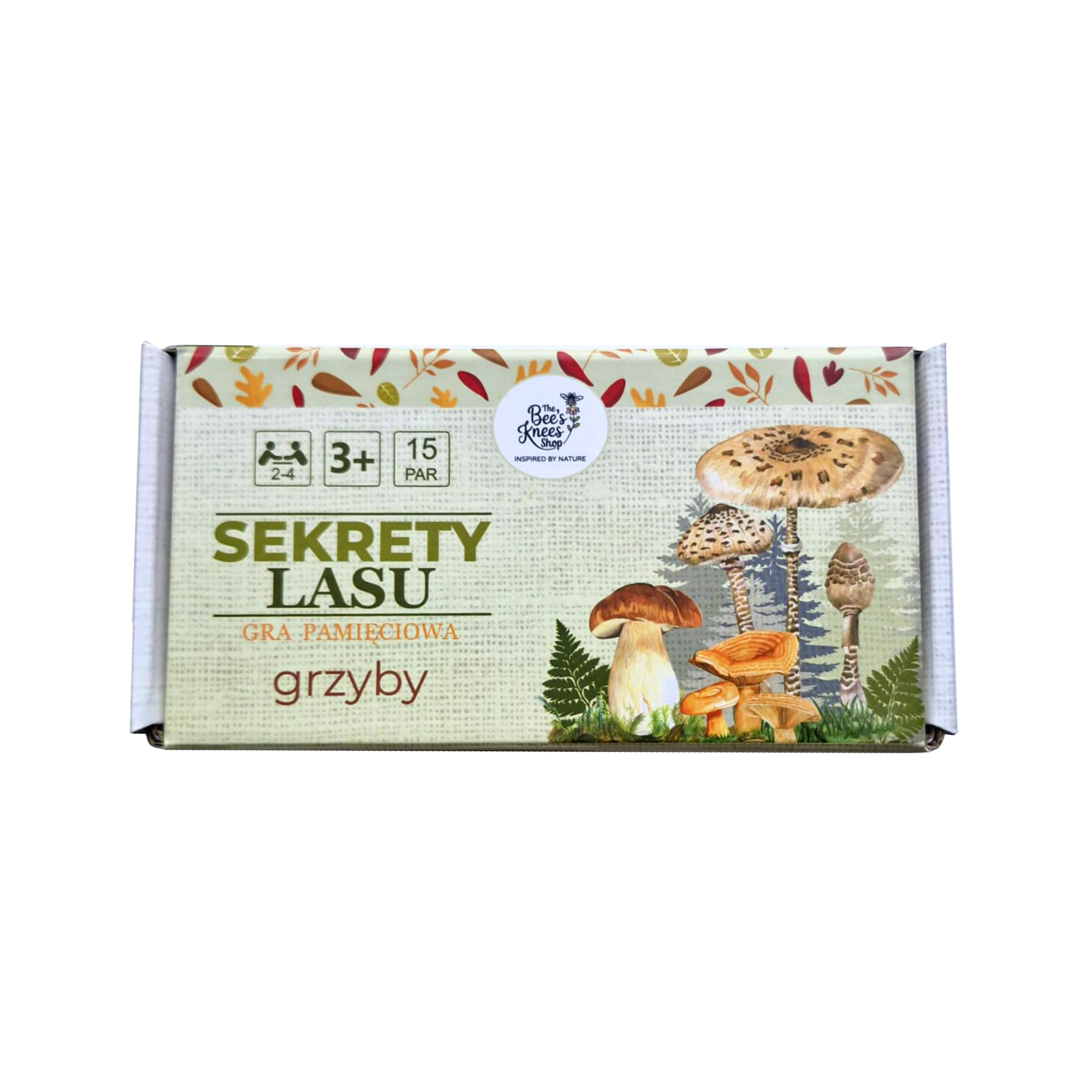 Gra pamięciowa Sekrety Lasu - GRZYBY